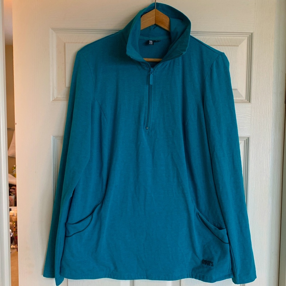 Roots half zip jacket